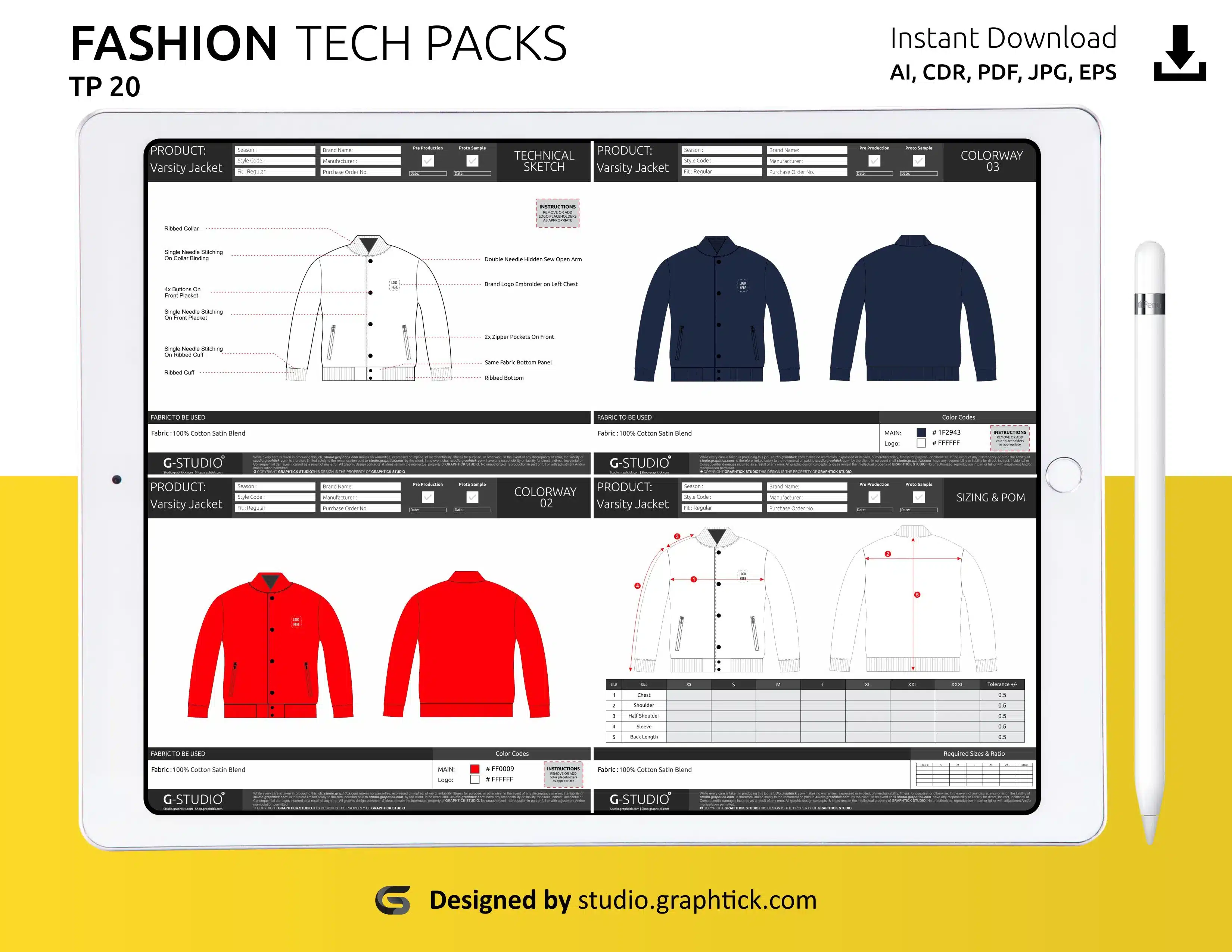 Tech Pack Design Services