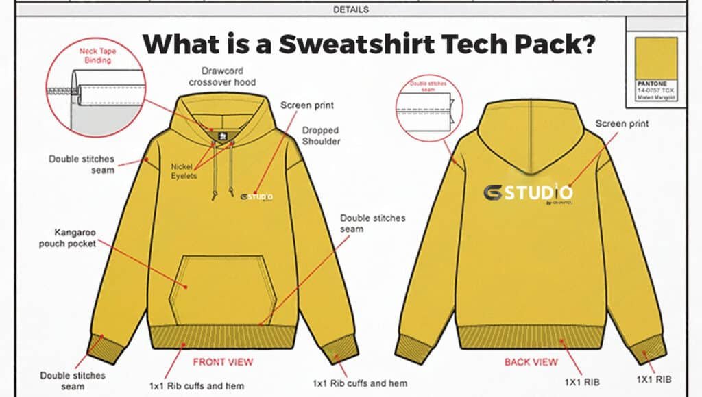 Sweatshirt Tech Pack